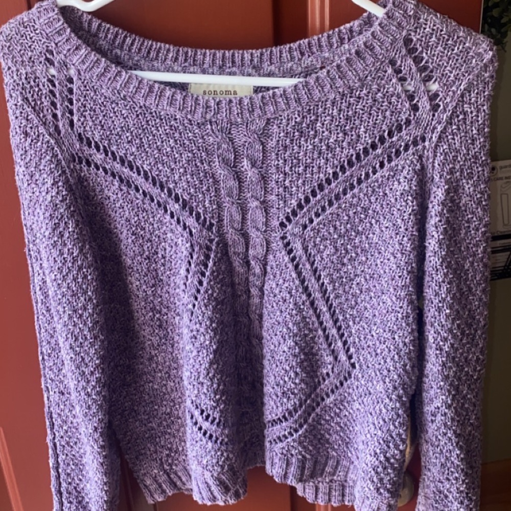 Purple sanoma sweater